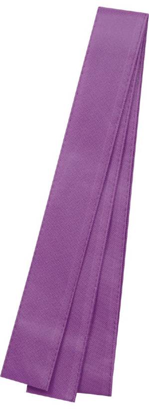 カラー不織布ロングハチマキ 紫